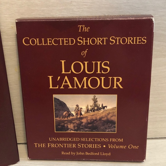 Louis L’ Amour- The Frontier Stories Volume One HC Book & 3 CDs Bundle - Picture 3 of 3